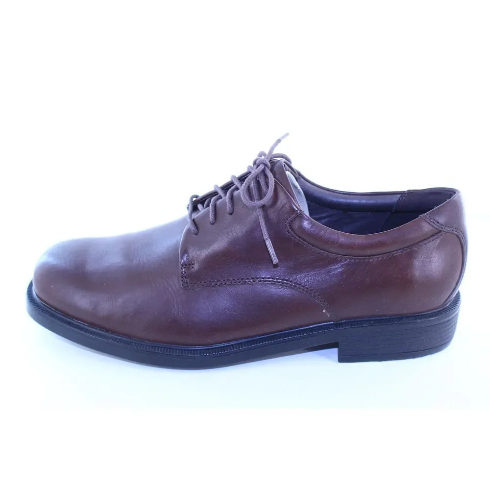 Rockport Margin Brown Leather Lace Up Oxfords 11 M